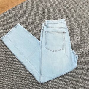 H&M cropped wide leg jeans